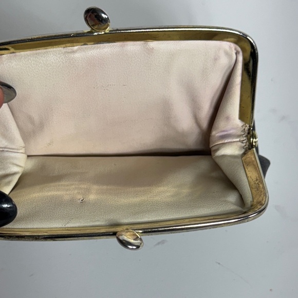 Ladies Buxton Leather Change Purse Wallet Black - Picture 5 of 10